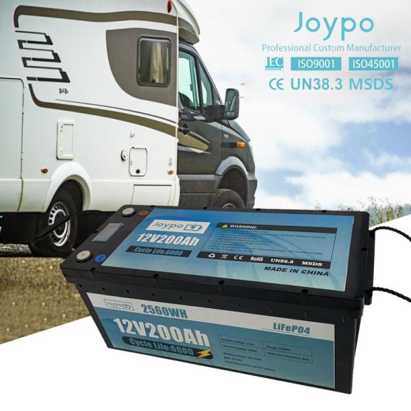 Quality Fast Charging RV Lithium Battery 24 Volt Lithium Iron Phosphate RV Battery for sale