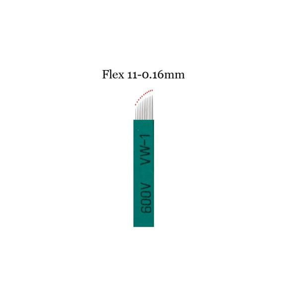 100Pcs 0.16mm Microblading Tattoo Machine Needle For Manual Pen