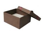 Pretty Coated Gift Packaging Boxes , Rigid Set Up Boxes For Shoes Environmental