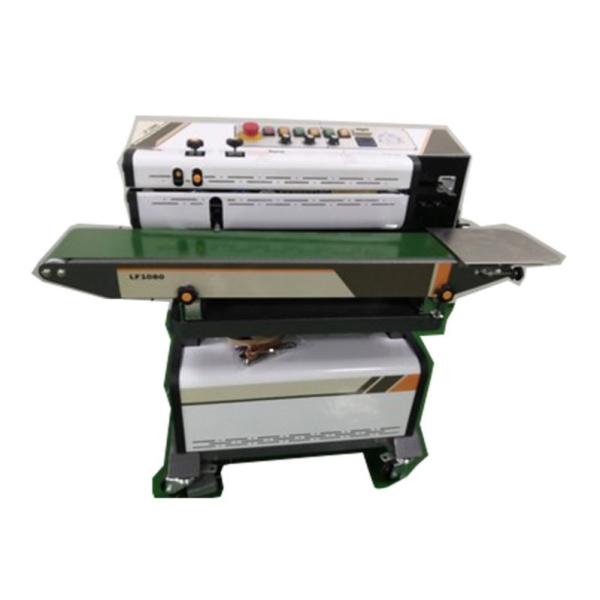 Quality Nitrogen Flush Semi-Automatic Continuous Band Sealer Machine Nylon Plastic Bag Sealing Machine With Code Function for sale