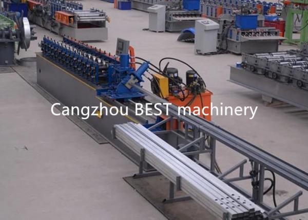 Quality Construction T Grid Cold Rolling Steel Bar Making Machine Ceiling Roll Forming Machine 5.5 kw for sale