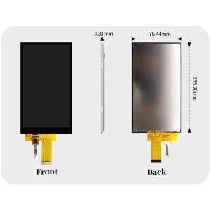 Polcd 5.5 Inch Thin Display LCD Panel 720x1280 Resolution MIPI Interface TFT LCD