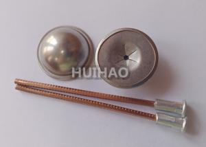 China 3mmx90mm Copper Coated Insulation Cd Weld Stud Bimetallic Pins For Shipyard on sale