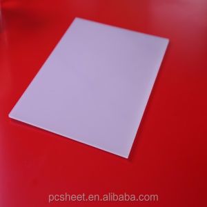 China Opal Polycarbonate Light Diffuser Sheet - Frosted PC Diffusion Panel for LED Panel Light & Signage Box on sale