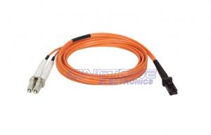  Orange LC to MTRJ Optical Fiber Patch Cable 62.5/125 With Low insertion loss Manufactures