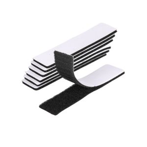 Rectangular Adhesive Hook And Loop Carpet And Screen Window Fixation Double