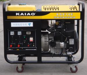  Professional 8kva Gasoline Generator Set , Electric Start Portable Generator Manufactures