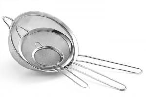  Multi Function Kitchen Fine Mesh Strainer 201 304 Stainless Steel With Handle Manufactures
