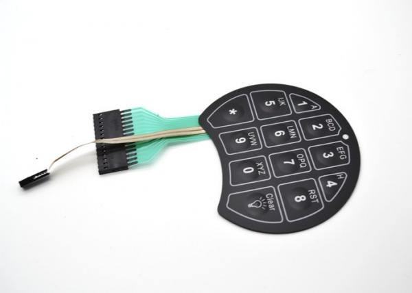 Quality Home Appliances	Illuminated Membrane Switch Keypad With EL Back Lighting for sale
