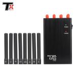 Handheld 8 Channel WiFi Signal Blocker Shockproof With Lithium Battery