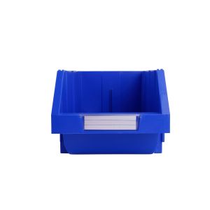 Foldable Stackable Plastic Storage Bin with Divider 214x370x175mm Multi-Function