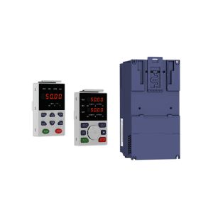 VFD500 with optional LCD keypad and dual display keypad for easy operation