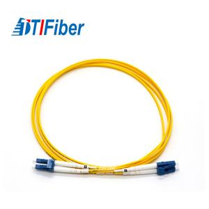  Lc-Lc SM Single Mode Duplex Fiber Patch Cables Low Back Reflection Manufactures