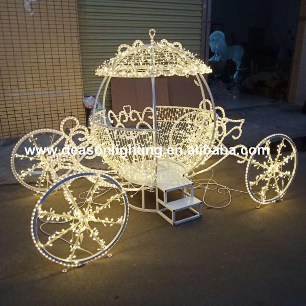 wedding lighted cinderella