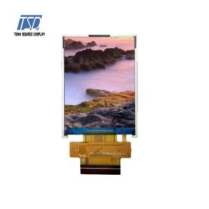  2.4'' 240x320 400nits MCU SPI RGB Transmissive TFT LCD Module with ST7789V IC Manufactures