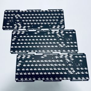 HASL Surface Custom Keyboard PCB 1oz Copper Thickness 0.1mm Minimum Line Spacing