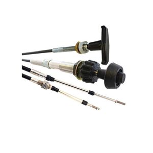 Custom Mechanical Control Cable Assembly Push Pull Control Cable Push Only