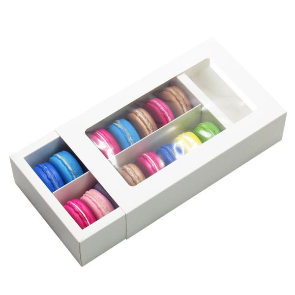FSC Sliding Drawer Type pantone Cookie Packaging Box