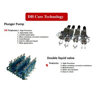 Mixing Ratio 1 1-10 1 Adjustable Silicone Applicator Machine for Automatic