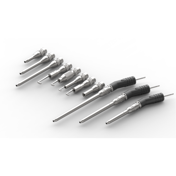 Angle Drill Bit Attachments Compatible for Anspach Angle Attachments and Cutting Burrs