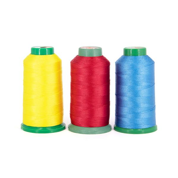 Royal Nylon Embroidery Thread Waterproof For Silver Metallic Yarn