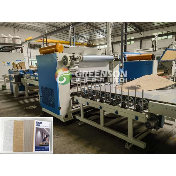 Fully Automatic Lamination Machine with 5-17m/min Production Speed, PLC Control, and Eco-friendly PUR Hot Melt Glue for Gypsumboard