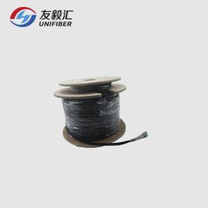  LC/UPC Singlemode Outdoor Armored Fiber Patch Cable Crush Resistant 4 Fiber TPU 250m Manufactures