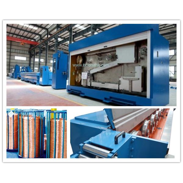 PLC Touch Screen 1200M/Min 2.76mm Wire Drawing Machine
