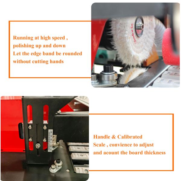 Small Edge Banding Machine PVC Tape Mini MDF Multifunction Double Edge Multiple Function