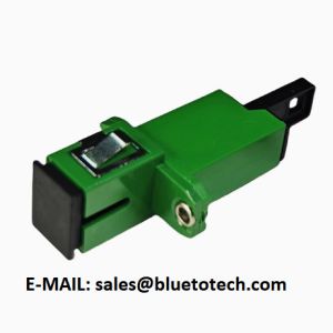 Green Color E2000/APC To SC/APC Optical Hybrid Adapter Single Model Simplex E2000/APC To SC/APC single Mode Simplex Hybrid Adapter