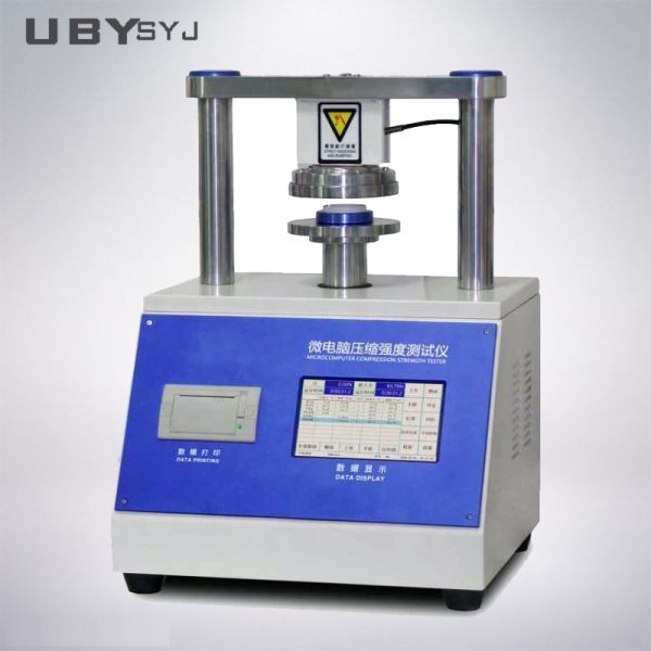 UP-6034 User-friendly Paper Tube Crush Strength Tester with Touchscreen Interface and Auto-return Function