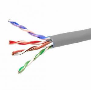  AI Mylar Cat5e Lan Cable 24AWG BC HDPE Solid Bare Copper Manufactures