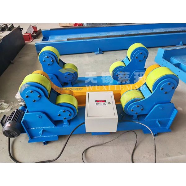 60T Heavy Duty Self-Aligning Welding Turning Rolls with Variable Frequency Drive for Pressure Vessels