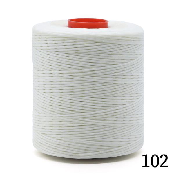 400g Texturized Polyester Wax Bonded Braided Thread for Leather Sewing Thread 210D/16