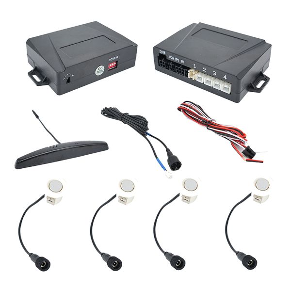 Auto Smart Ultrasonic Parking Radar System Front Rear Sensor with Display Buzzer