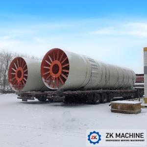  4.3X70m Calcination Rotary Kiln For Cement Plant High Heat Utilization Ratio Manufactures