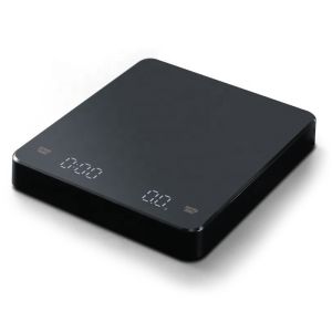 Digital Coffee Scale with Timer Function 3kg Capacity LED Display USB Charge Electronic Weighing Balance High Precision