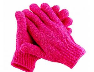  Random Peeling Exfoliating Body Scrub Gloves Heat Transfer Printing Manufactures