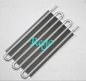 12 &quot; Thickness Automatic Transmission Oil Cooler Kit 6 Rows Layer Silver Color Manufactures