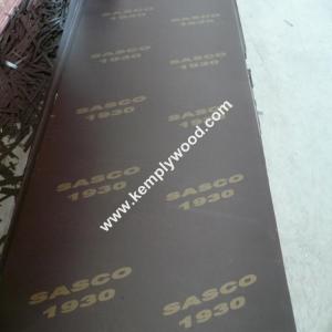  Two times hot press combi core 15times usage brown film faced plywood Manufactures