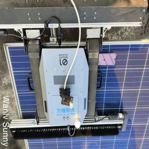 Solar Panel Cleaning and Maintenance Robot with 26ah Lithium Battery Automatic