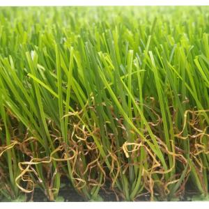  25mm PE PP Landscaping Artificial Turf Lawn For Grass Front Garden Manufactures
