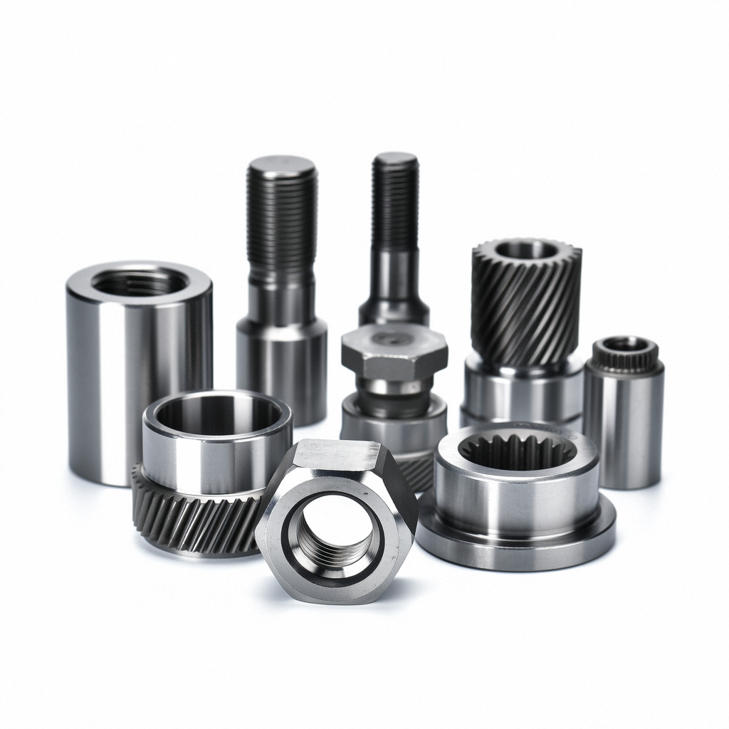 Custom Automotive Turning Method Computer Numerical Control Processed Parts for