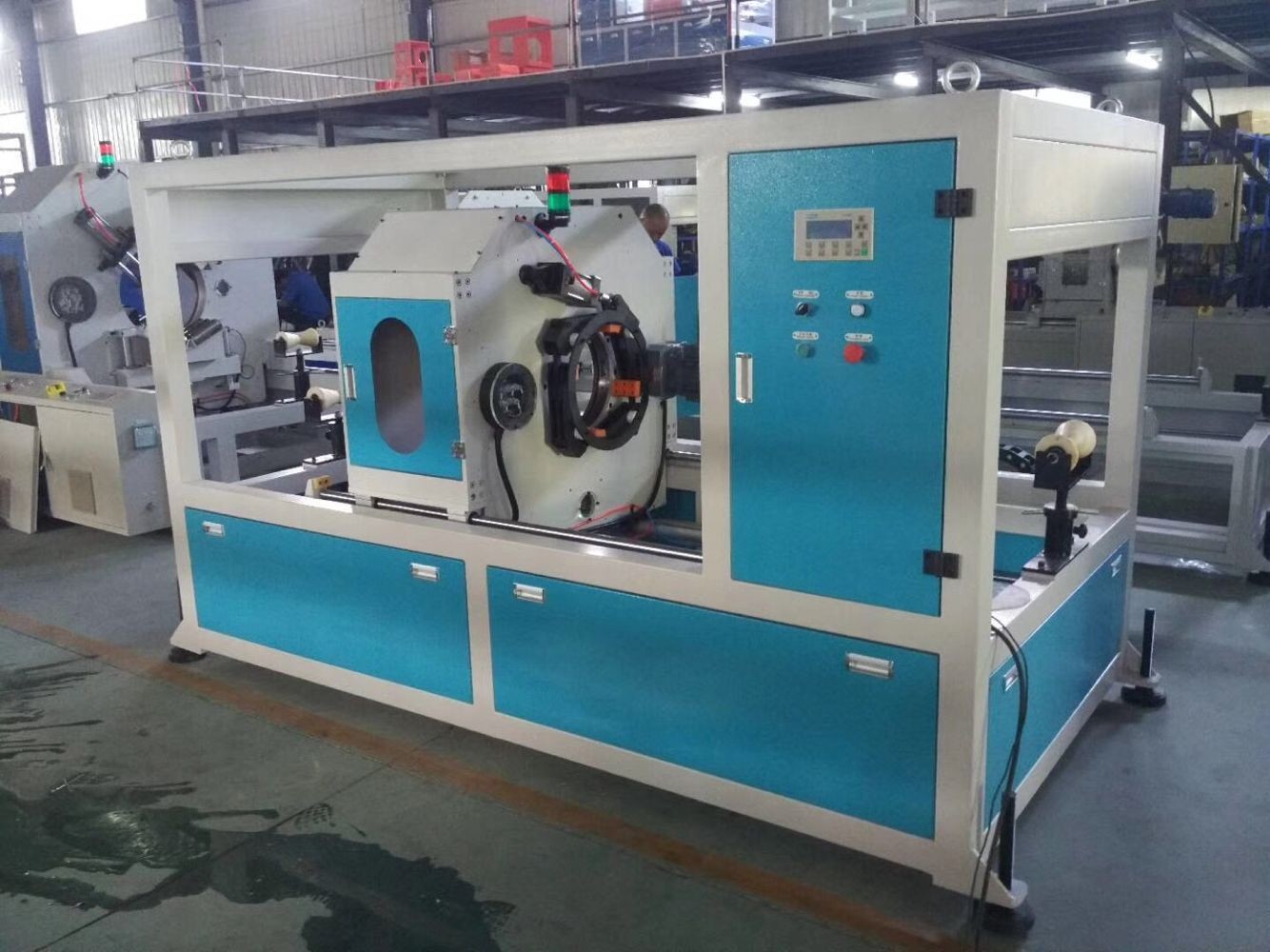 Dust Free Plastic Pipe Threading Machine / Pipe Threading Equipment