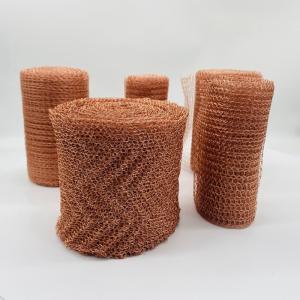  6m Cleaning Copper Mesh Packing Durable For Screws / Barrels Manufactures
