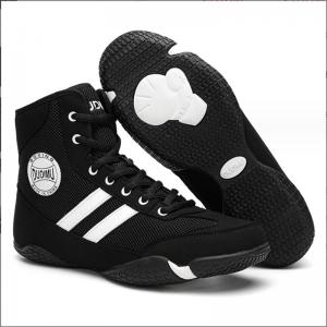  Men Shoes Professional Fashion Indoor Gym Training Fitness Combat Wrestling Shoes Manufactures