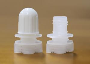  White Plastic Spout Screw Capping Caps Sealing On Laundry Detergent Doypack Manufactures