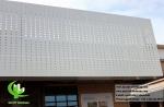 Peforated cladding aluminium facade panel metal sheet PVDF 3mm