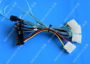  0.5m SFF-8643 to 4xSFF-8482 Internal SAS Cable SAS 29Pin for Power Manufactures