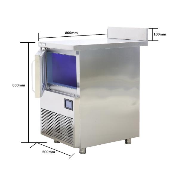 Super Thick Shell Electric Ice Maker , Energy Saving Water Cooled Ice Maker